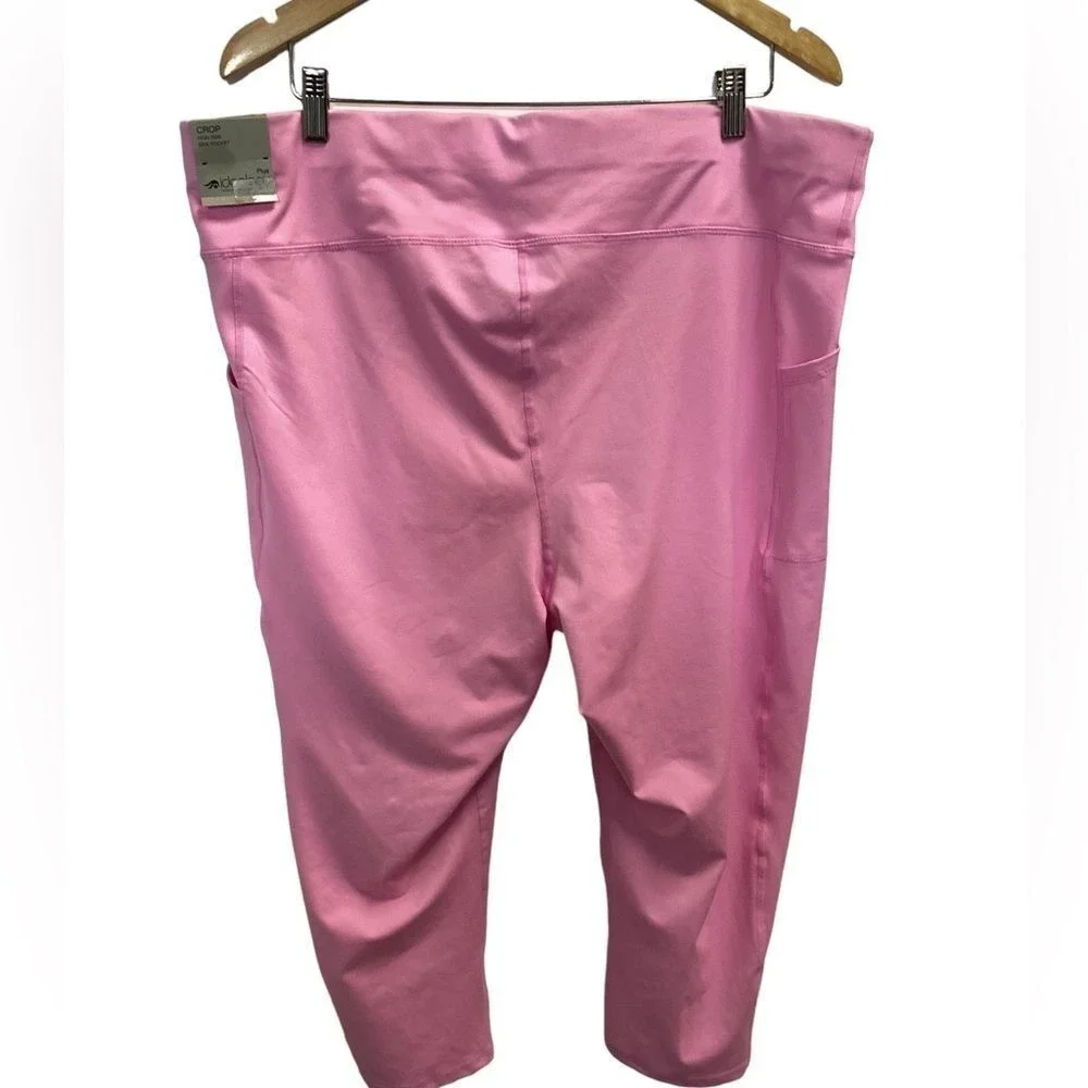 NWT Ideology pink capris‎ shorts size 3X